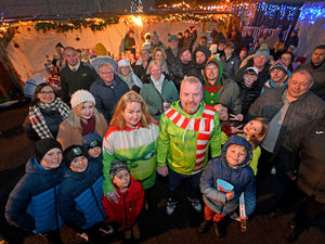 Supporting image for story: Parents join Christmas festival tribute to son after Oldbury road tragedy
