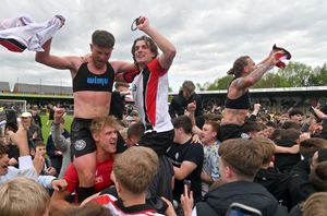 Hednesford celebrate