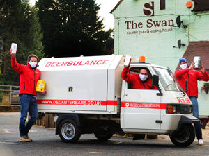 Supporting image for story: ‘Beerbulance’ on way with emergency delivery