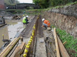 Supporting image for story: Canal restoration project continuing