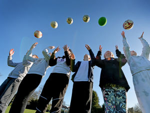 Supporting image for story: Children catch the charity bug