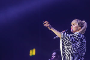 Paloma Faith at the Genting Arena in Birmingham. Pic: Chris Bowley