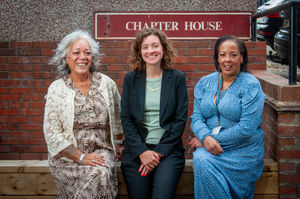 Sarah Coombes MP (West Bromwich) visited a supported accommodation scheme, in her constituency, which assists homeless people with complex needs. 