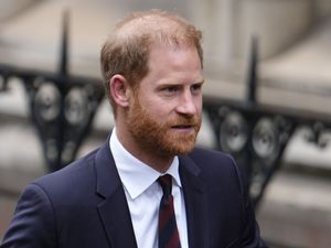 Supporting image for story: Harry returns to court after giving evidence in trial against Mail publisher