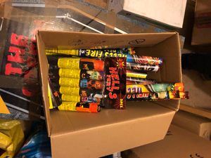 Supporting image for story: Warning after fireworks stash seized from home  