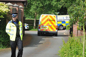 Police activity at Millfield Drive, Market Drayton