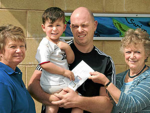 Supporting image for story: Two-year-old's pool feat for Shropshire sponsored swim