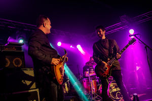 The Carousels play with a smile on their faces