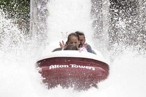 The Ripsaw ride at Alton Towers