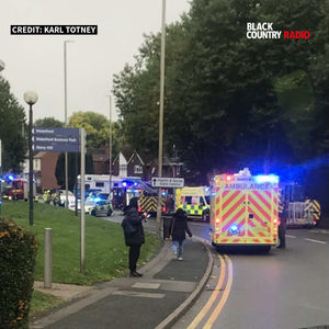 An accident in Brierley Hill caused tailbacks around Venture Way