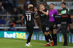 Peterborough v WBA match action (AMA)