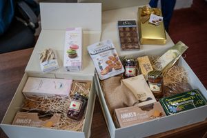 BWM - SGB-28657 - Barratt Homes has donated a collection of goodies to the nurses at Mount House Nursing Home