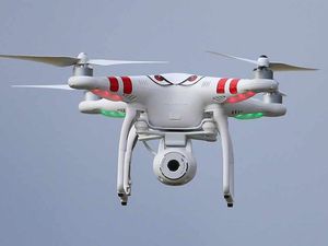 Supporting image for story: Shropshire drone accident fear is raised by RAF officer