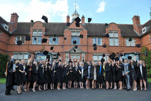 Supporting image for story: In pictures: Harper Adams students on top of the world