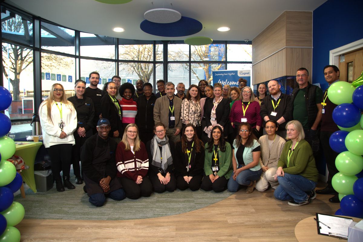 Cygnet Hospital Wolverhampton awarded Carers Trust Triangle of care accreditation