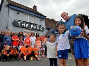 Supporting image for story: 'Football is for girls too' - Wellington pub shows its support for girls grassroots teams and women's football 