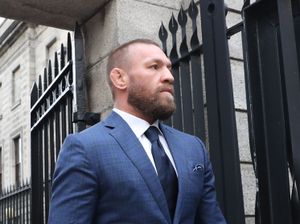 Conor McGregor outside the High Court in Dublin (PA)