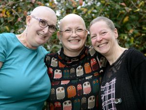 Supporting image for story: Friends brave the shave for colleague
