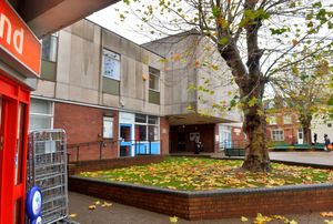 The building which now houses Market Drayton Library