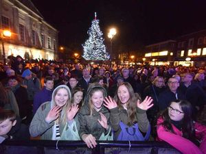 Supporting image for story: In pictures: Stafford's Christmas lights switch-on