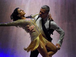 Supporting image for story: Glitz and glamour in Strictly Wolves charity show