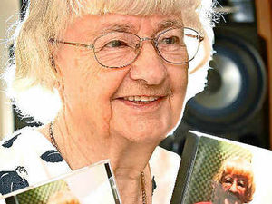 Supporting image for story: Telford karaoke queen Rose, 87, records first CD