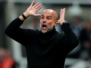 Supporting image for story: Pep Guardiola ’embarrassed and ashamed’ of cameraman confrontation at Newcastle