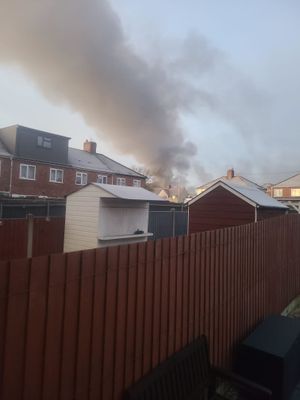 The fire in Wolverhampton