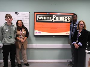 Supporting image for story: Telford College holds ‘day of action’ in support of White Ribbon awareness campaign