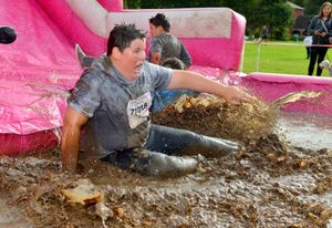 Sandwell Valley, West Bromwich at the Race for Life Mud Run