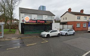 Fellas Pizza has had plans to extend to new seating and a shisha bar approved. Photo: Google Street Map