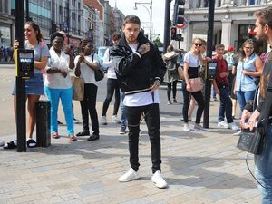 Supporting image for story: Liam Payne surprises fans by busking in Oxford Circus - WATCH