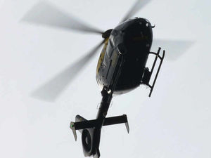 Supporting image for story: Man arrested in Market Drayton after police helicopter search
