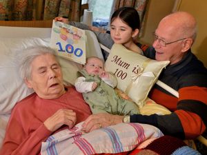 Supporting image for story: Family come together to help Luise celebrate her 100th birthday
