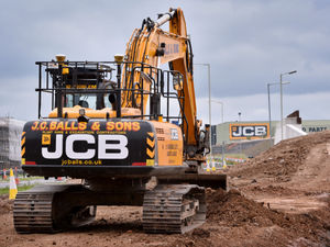 Supporting image for story: JCB excavators delivering major road project close to home 