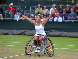 Supporting image for story: Wheelchair tennis star Jordanne Whiley says Dudley honour is just ace