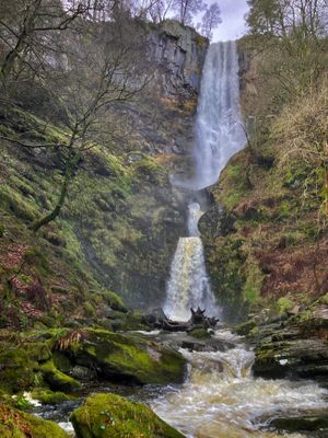Llanrhaeadr Waterfall