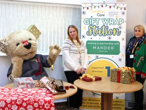 Supporting image for story: Local charity helps shoppers get Christmas all wrapped up
