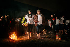 Firewalk at Black Country Living Museum in support of the Acorns Children's Hospice