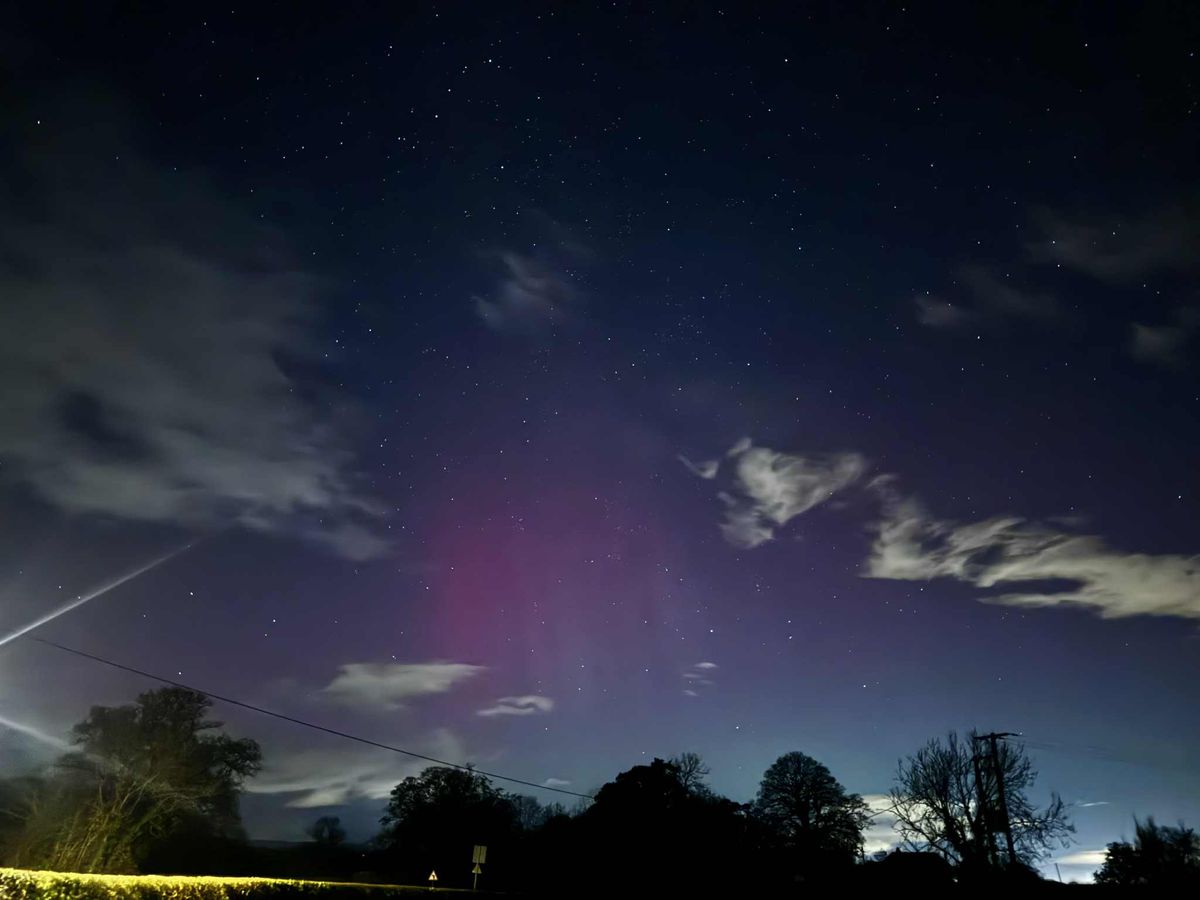 Stunning photos as Northern Lights treat Shropshire residents to rare spectacle