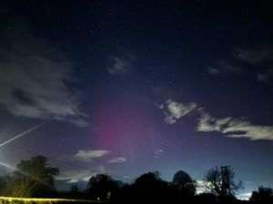 Supporting image for story: Stunning photos as Northern Lights treat Shropshire residents to rare spectacle