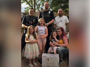Supporting image for story: Cannock police thanked for saving life of three-year-old girl who suffered cardiac arrest