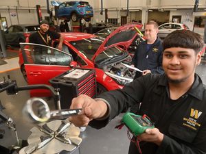 Supporting image for story: Ready for winter: Automotive students at new college campus help keep motorists on the road