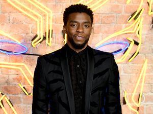 Supporting image for story: Letitia Wright: Black Panther cast channelled love of Chadwick Boseman into film