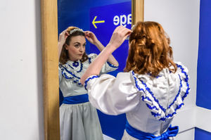 Behind the scenes of Peter Pan at Birmingham Hippodrome. Picture by Simon Hadley