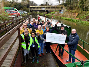 Supporting image for story: Goodyear workers donate £3,900 to Wolverhampton activity centre