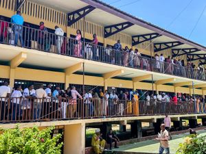 Supporting image for story: Gabon coup leader records landslide victory in presidential election