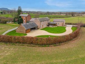Supporting image for story: Pretty converted farmhouse with its own cinema room hits the market near Shrewsbury