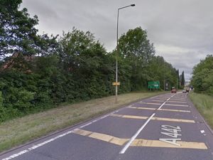 Supporting image for story: Car smashes through fence on Telford main road