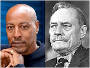 Supporting image for story: Brendon Batson speaking out at event marking Enoch Powell speech